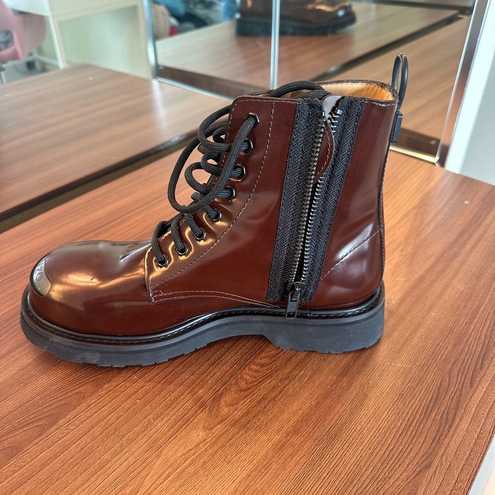 Kenzo Men's Brown Leather Boots - Picture 4 of 7